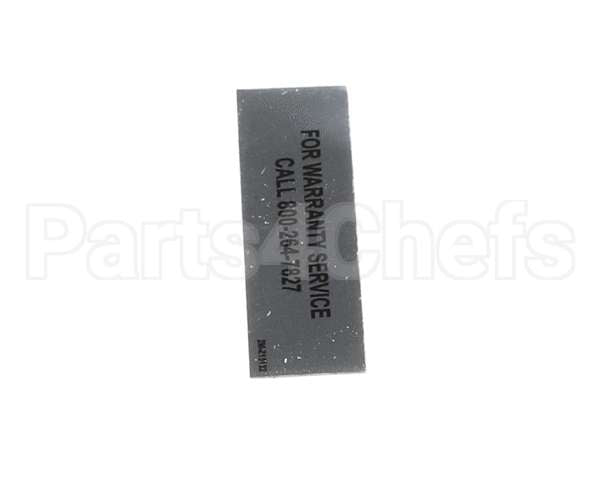 2M-Z15132 Star Label, Wrnty Star Hlmn