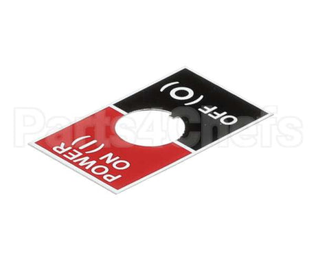2M-Z18461 Star Label, Power, On And Off