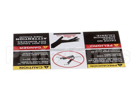 2M-Z2620 Star Label Caution,Bi-Lingual