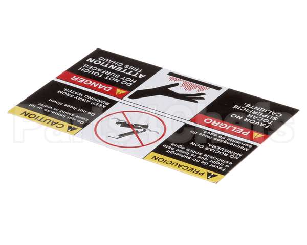 2M-Z2620 Star Label Caution,Bi-Lingual