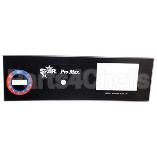 2M-Z3929 Compatible Star Decal - Front Overlay