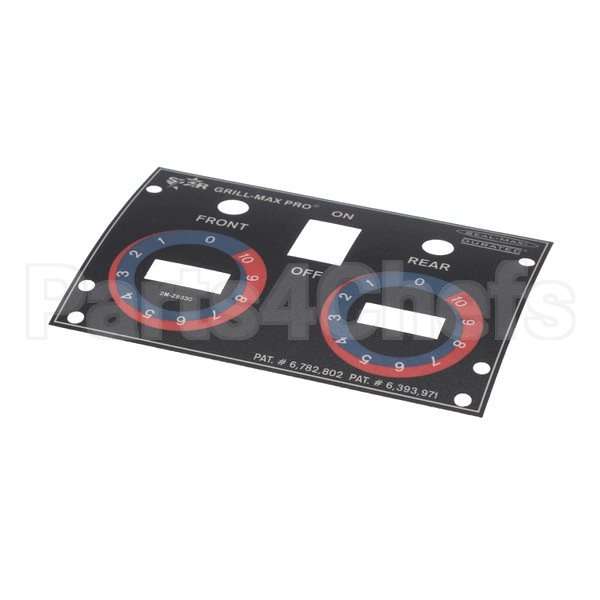 2M-Z8330 Compatible Stero Label-Cntrl Pnl 30Scbb