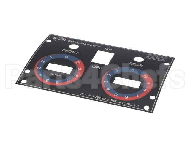 2M-Z8330 Star Label-Cntrl Pnl 30Scbb