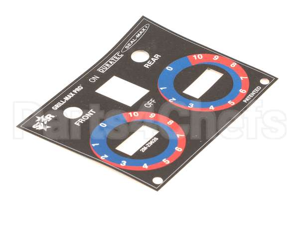 2M-Z9626 Star Controlpnl Lbl 30/45Scbd/Hd