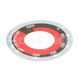 2MZ18125 Compatible Star Label - Knob