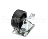 2P-50-0058 Star Caster,Locking,3Inx1-1/4