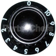 2R-56505 Compatible Apw Knob, Black Plain (1 To 10)