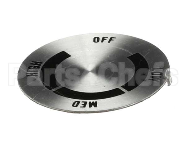 2R-70702-07 Lang Dial Plt 3-Heat Switch