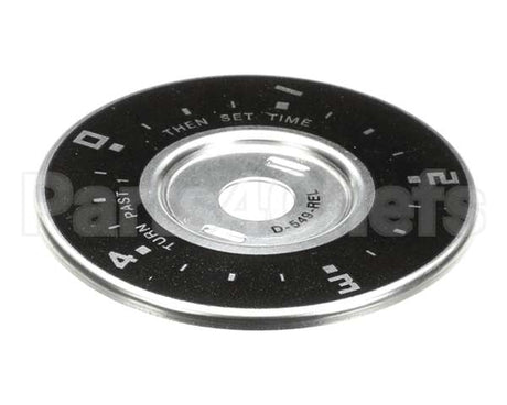 2R-70702-37 Lang Dial Plate, 5 Hour Timer