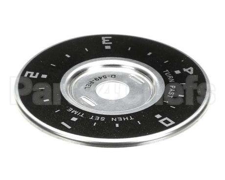 2R-70702-37 Lang Dial Plate, 5 Hour Timer