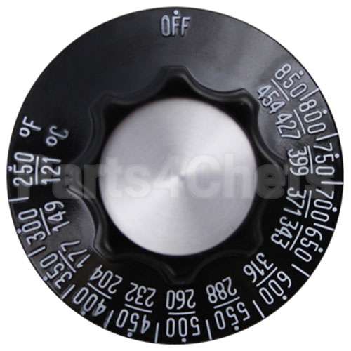 2T-2100094 Compatible Star Dial, T"Stat, 250-850F