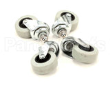 2T Mies 2" Dolly Casters Standard (Set