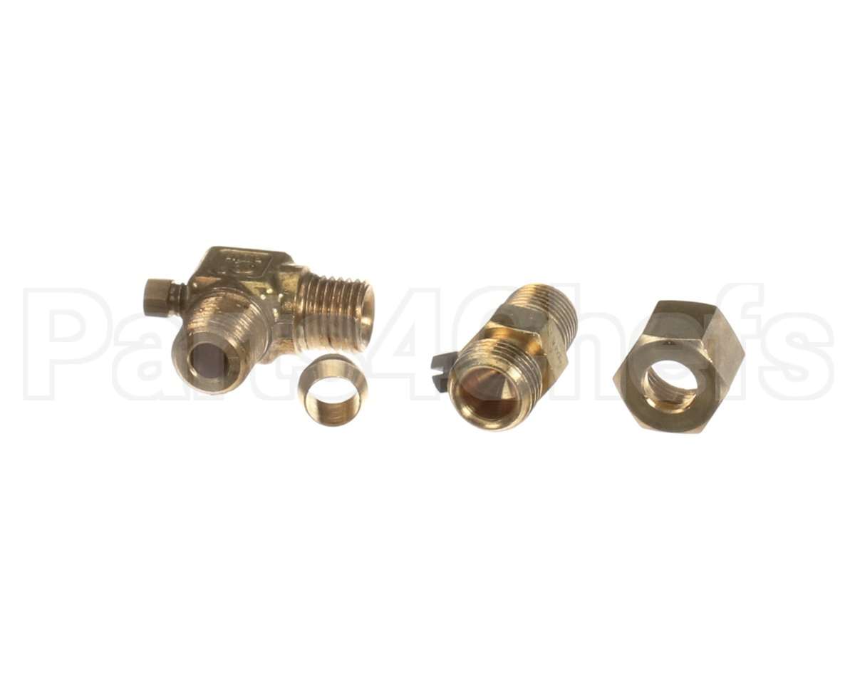 2V-P8901-78 Magikitchn Vlv,Plt Brs .25 Tu X 1/8 Npt