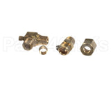 2V-P8901-78 Magikitchn Vlv,Plt Brs .25 Tu X 1/8 Npt