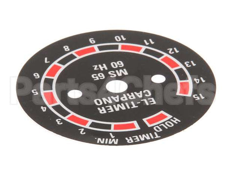 30-190 Varimixer 15 Minute Timer (Metal) Scale Carpano.