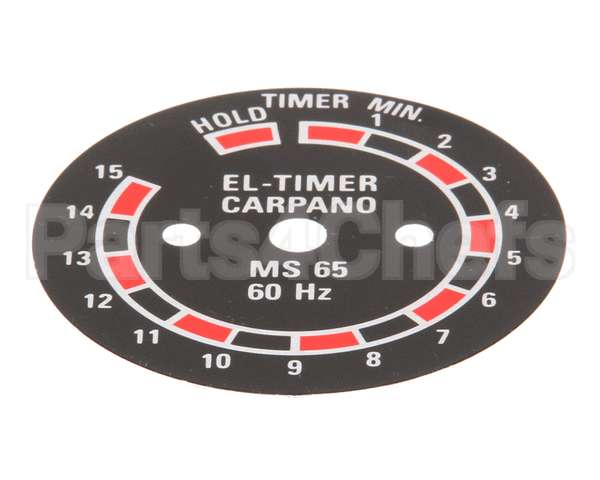 30-190 Varimixer 15 Minute Timer (Metal) Scale Carpano.