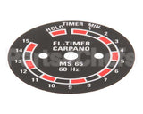 30-190 Varimixer 15 Minute Timer (Metal) Scale Carpano.