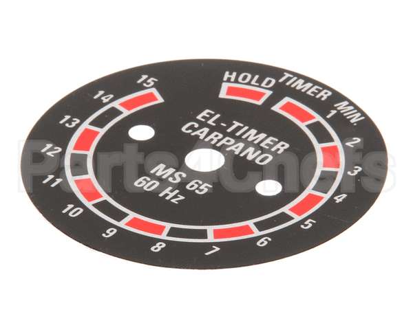 30-190 Varimixer 15 Minute Timer (Metal) Scale Carpano.