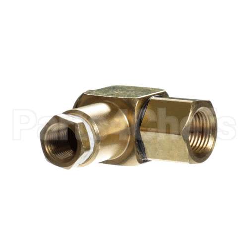 300-1768 Spray Master Swivel, Hsrl 90Deg, 1/2"Fm X 3/8"Fm, Bra