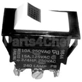 3003830 Compatible Middleby Rocker Switch 7/8 X 1-1/2 Dpdt Ctr-Off