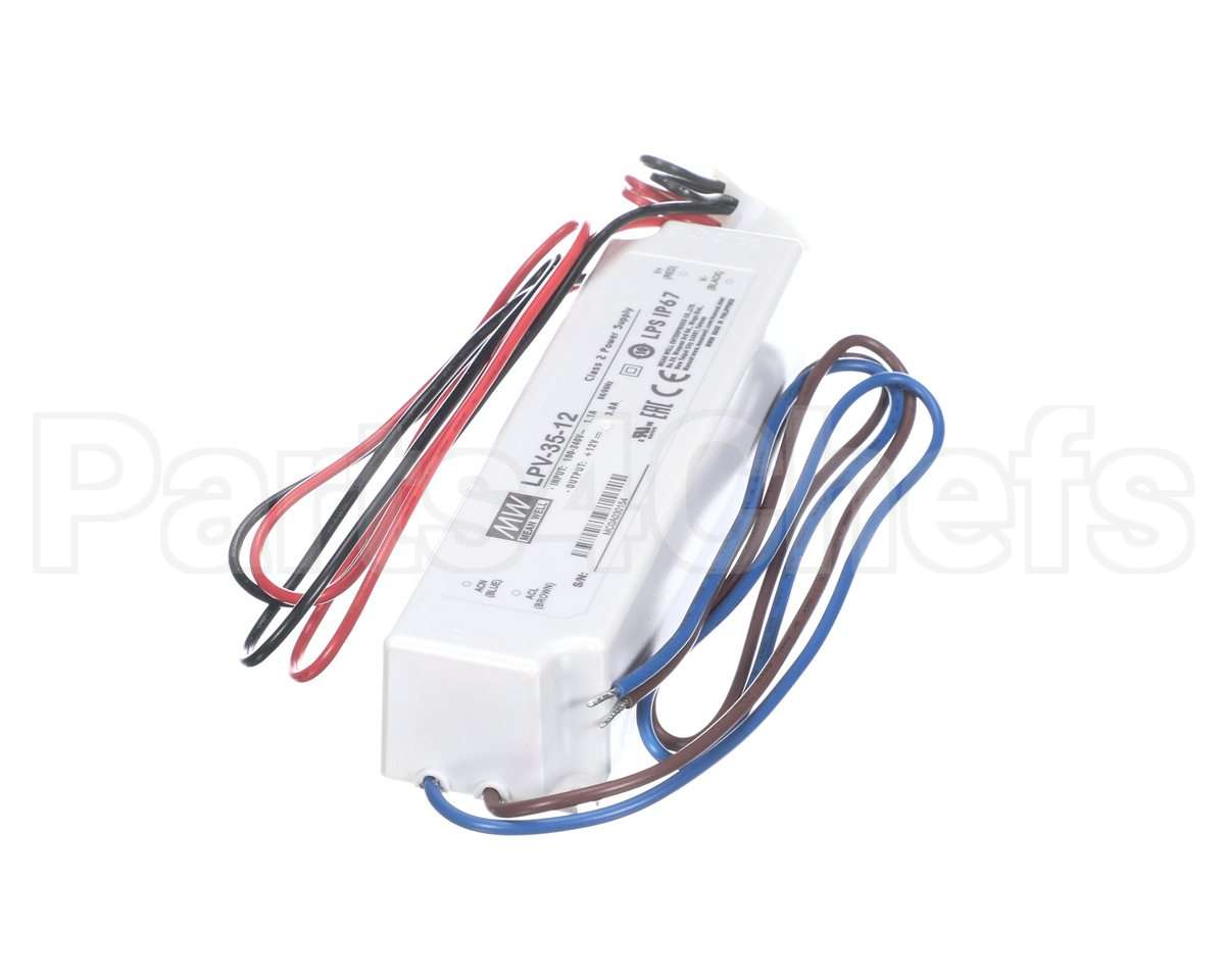 301007009 Beverage Air Led Driver Mod, 12Vdc,35W,Clea