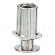 3011800000 Compatible Jade Foot, Flanged F/1"Od Sq/Rd, Cp