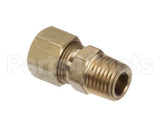 30293 Imperial 3/8 C X Mip 1/4 Male Connector Brass