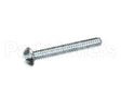 30321 Imperial 6-32 X 1 Round Slot M/S Zinc
