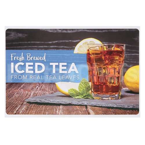3043.0003999999999 Compatible Bunn Decal (Iced Tea)
