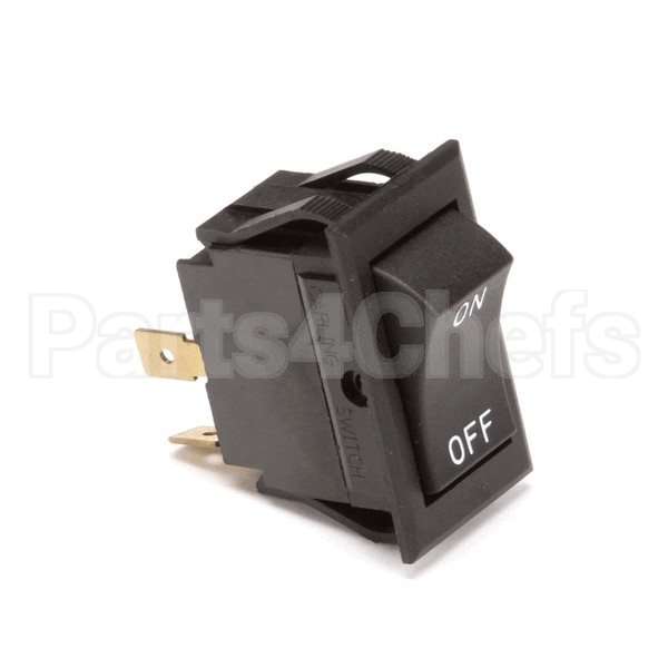 30517 Compatible Blodgett Switch, Rocker Dpst Matt Black