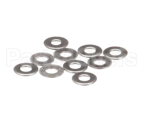 306P162 Antunes Washer Flat, #6 3/8 Od X