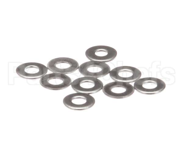 306P162 Antunes Washer Flat, #6 3/8 Od X