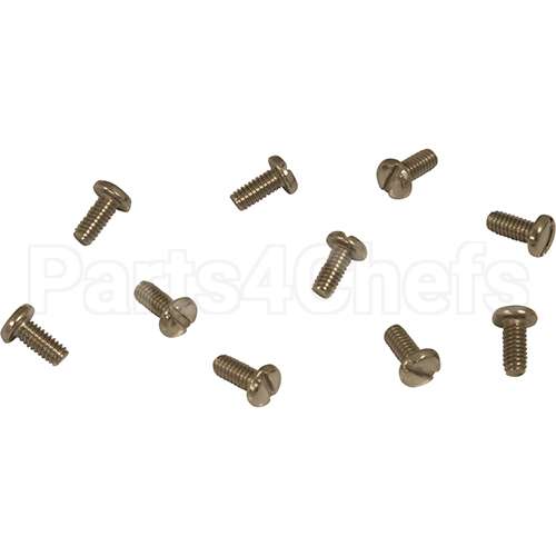 308P115 Compatible Roundup Rou 8-32 X 3/8 Scrw 10Pk