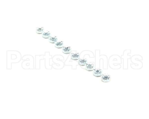 308P143 Antunes Hex Nut Keps' #8-32, (Pk 10)