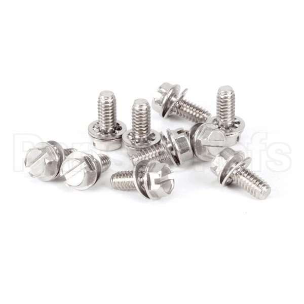 308P183 Compatible Roundup Screw Mach 8-32X3/8 Pk
