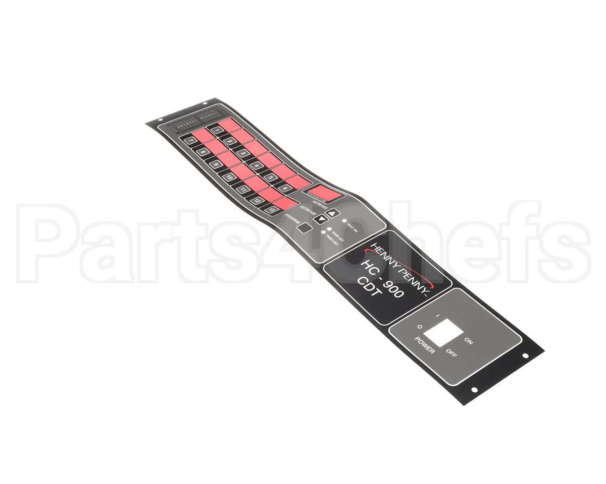 30950 Henny Penny Decal-Control Panel S