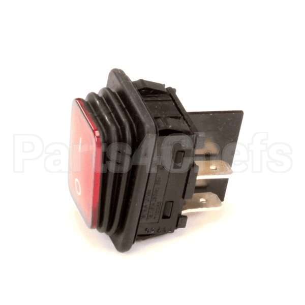30973EC Compatible Cadco Rocker Switch (Red)