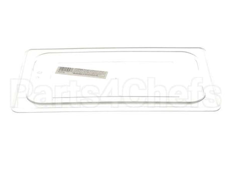 30CWC-135 Cambro Lid, Flat 1/3 Food Pan, Clear