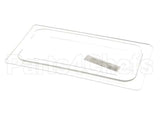 30CWC-135 Cambro Lid, Flat 1/3 Food Pan, Clear