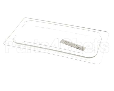 30CWC-135 Cambro Lid, Flat 1/3 Food Pan, Clear