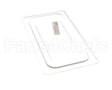 30CWC-135 Cambro Lid, Flat 1/3 Food Pan, Clear