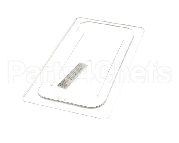30CWC-135 Cambro Lid, Flat 1/3 Food Pan, Clear