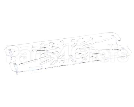 30CWD-135 Cambro Shelf, Drain Food Pan 1/3 Size
