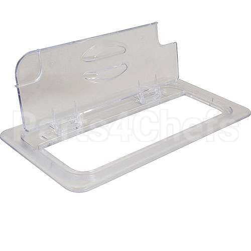 30CWLN-135 Compatible Cambro Cover Third Notched -135 Clear