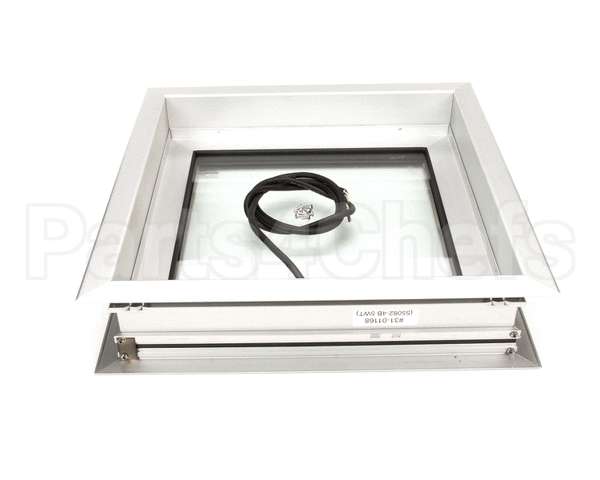 31-01168 Master-Bilt Peep Window, Glass/Frame, 4 Wi