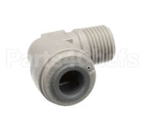 31-0457 Nu-Vu Elbow,1/4Tx1/8 Npt,Rigid Male