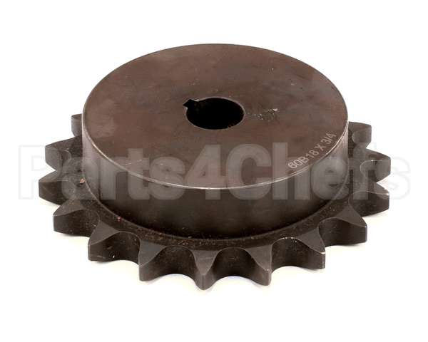 312829 Duke Sprocket,60Bs18 3/4Bore W/Keyway &2 Set