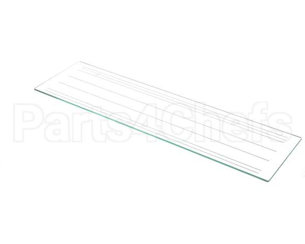 31435 Uline Glass Half Shelf Wlogo