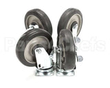 315410 Tri-Star Manufacturing Kit;4 Plate Casters 2/W Brake