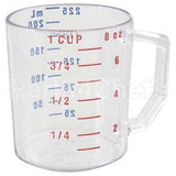 3210 Compatible Rubbermaid Cup, Measuring(1Cup, Dry, Clear)